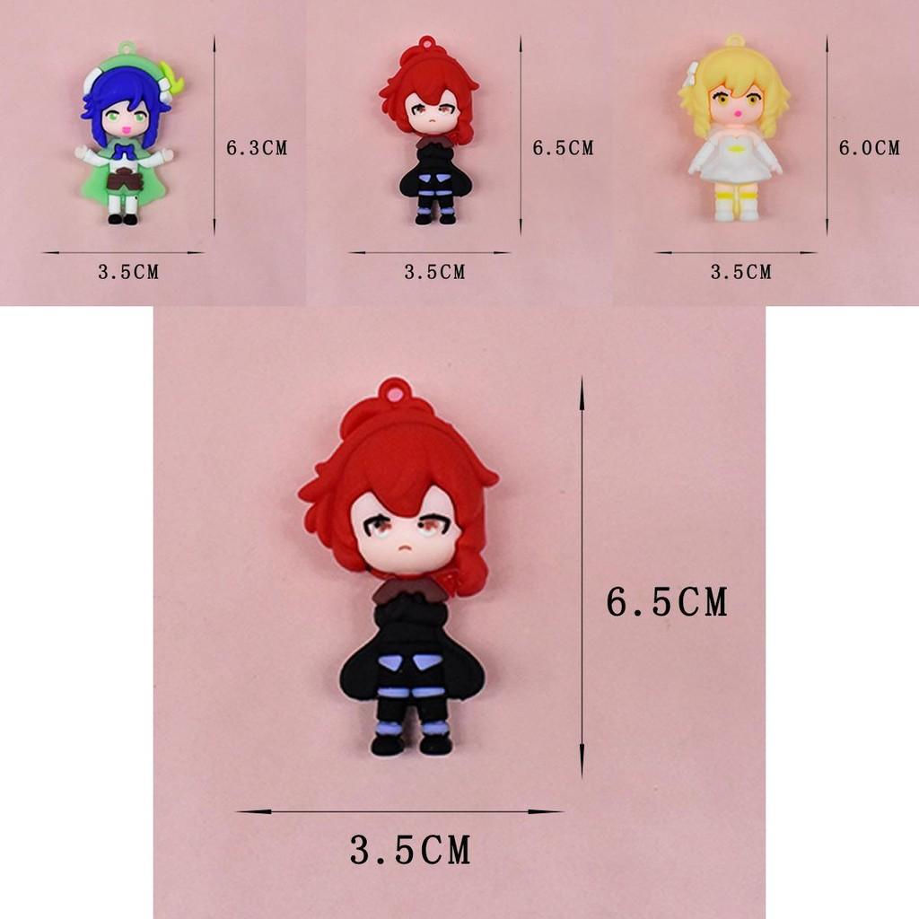 Genshin Impact Aether Diluc Lumine Venti Paimon Pvc Figure Toy Model