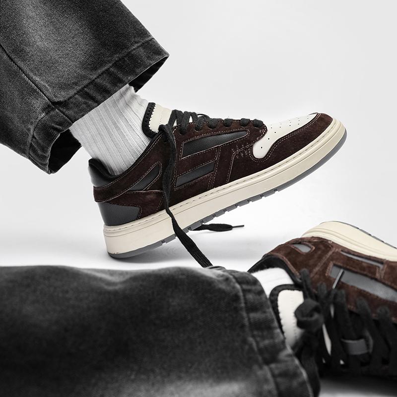 Summer Genuine Leather Men Shoes Lightweight Sneakers Men Casual Walking Shoes Breathable Mens Skate Shoes