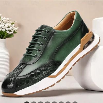 New Men's Leather Casual Shoes Burst Pure Cow Leather Wedding Shoes Zapatos Sapat A13