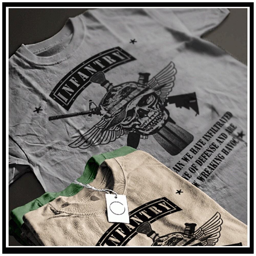 Infantry  infiltrate your parameters Combat Specialist Infantryman tee Unisex T-Shirt XXL