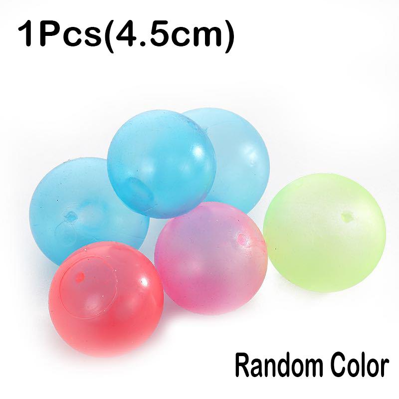 

1-4pcs Creative Throwing Sticky Wall Light Ball Toys Squeeze Slow Rebound Decompression Children s Toys High Bounce Squash Gifts
