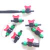 DN17mm Pipe Bypass Valve and Straight Connectors Garden Greenhouse Agriculture Drip Belt Irrigation System Fast Joints 1/5/10Pcs