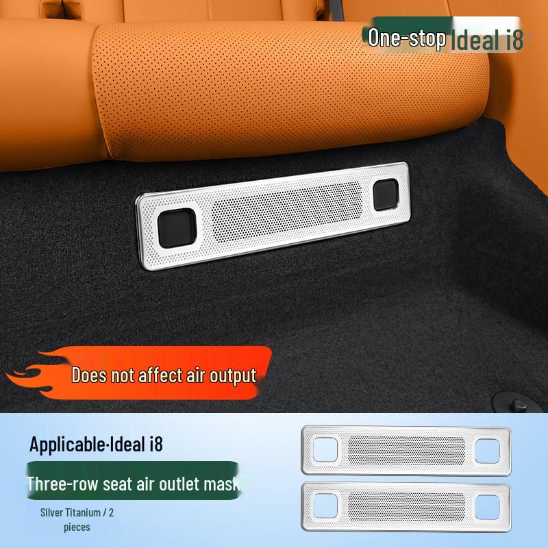 Ideal i6/i8 Hood Insect Net & Dust Cover: Heat Dissipation and Decorative Air Intake Accessory