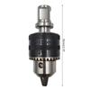 Metal Drill Chuck Adapter Long Lasting Metal Material for Extended Use