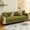 Sofa Cushion Four Seasons Universal Chenille Simple Cover Towel Light Luxury Nordic Matcha Sofa Cover