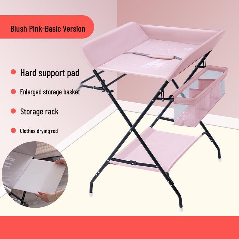Portable Baby Changing Table: Multifunctional, Foldable & Washable for Diaper Changes and Massages