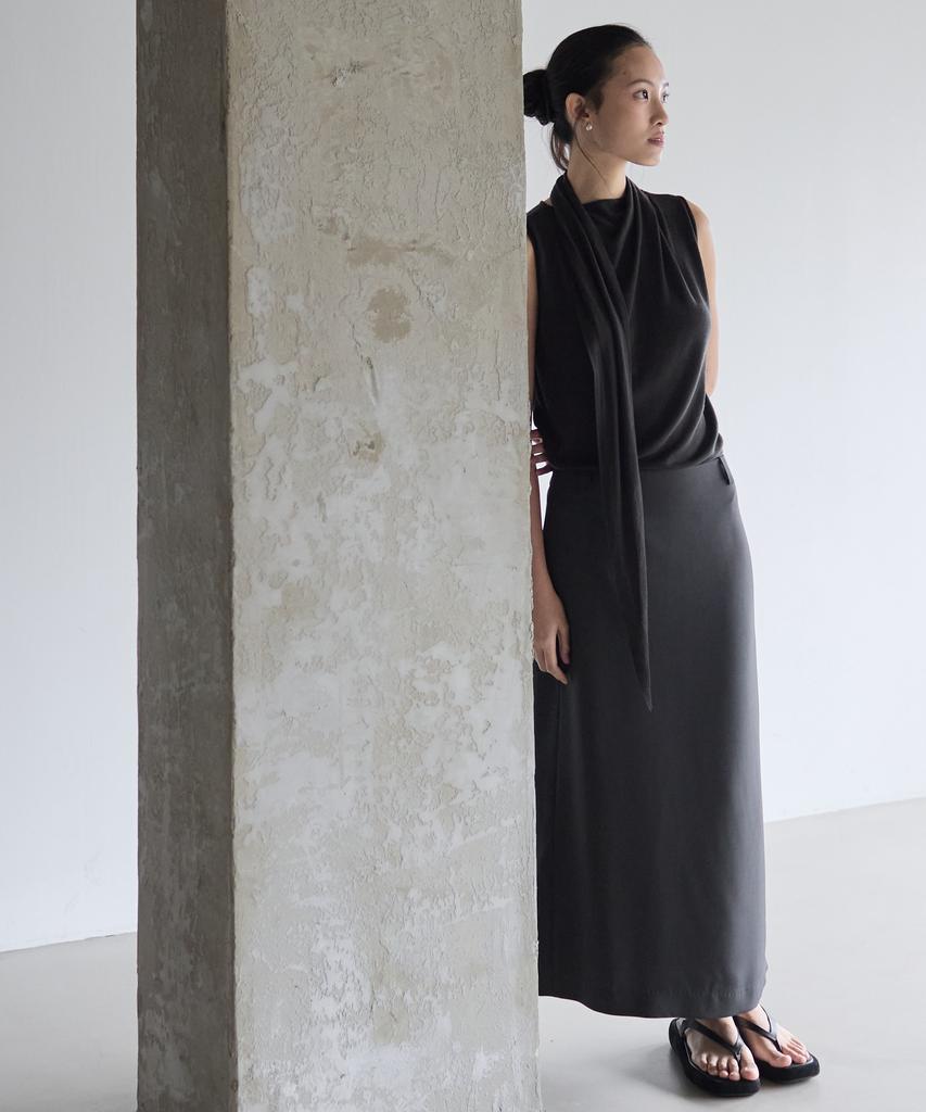 Nutopeu Low Skirt_Charcoal