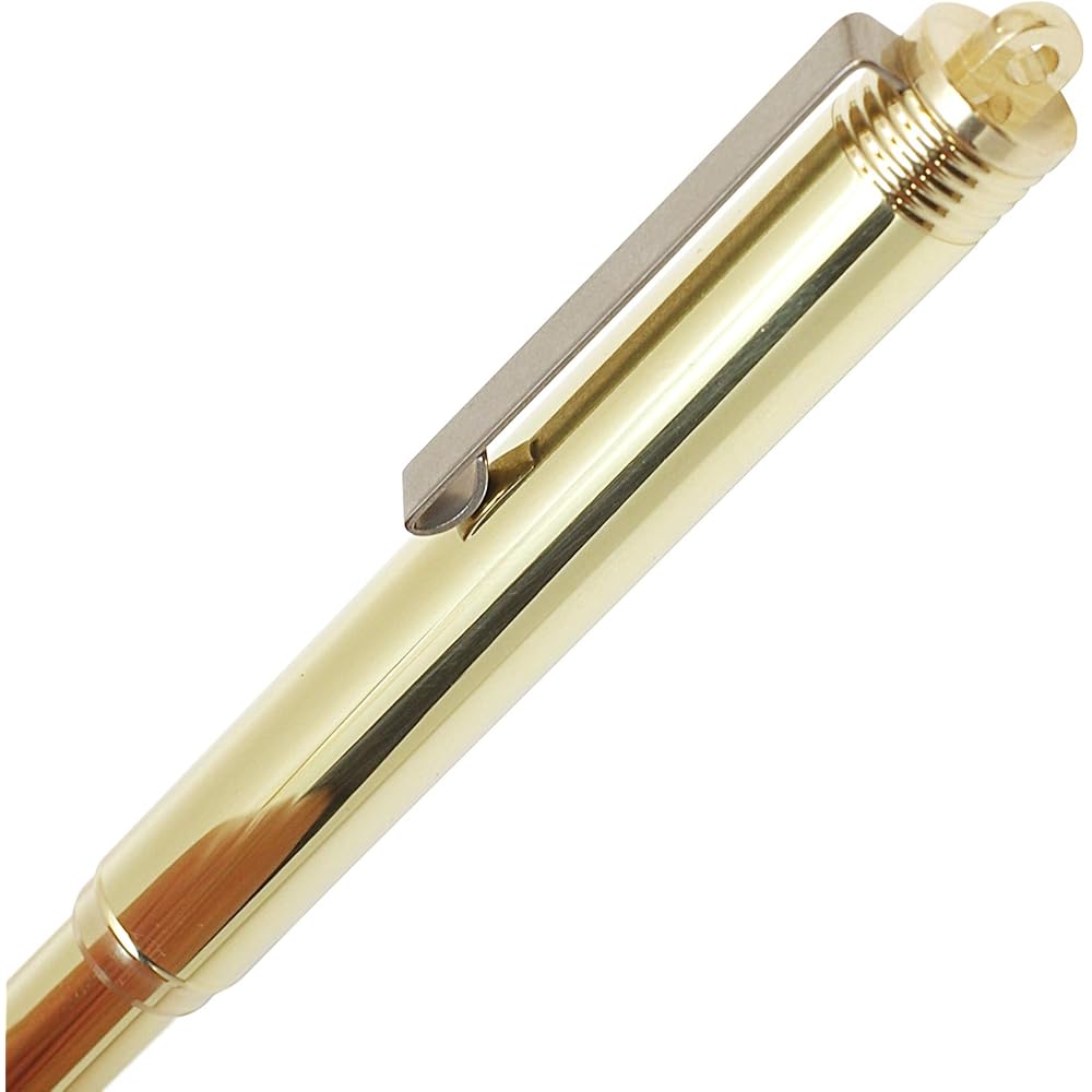 DESIGNPHIL Cestovní společnost Mosazné plnicí pero, Masivní mosaz, 38076006