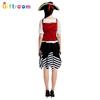 Pirate Caribbean Stylish Dress For Women Ideal For Halloween And Cosplay With Elements Fantasy
