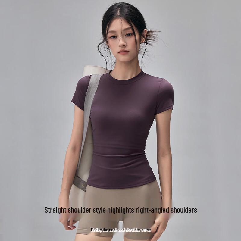Freedom Series Women's Quick-Dry Yoga & Fitness Short Sleeve T-Shirt