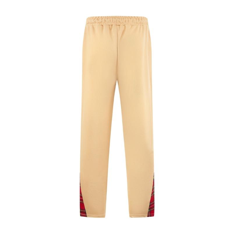 Men's Casual Pants New Sports Buttoned Colour Block Trousers Stylish