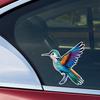 JT119#14x14cm Creative Colorful Bird Stickers, Car Stickers, Motorcycle Stickers, Notebook Stickers, Refrigerator Stickers