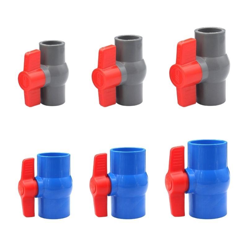 Easy To Operate Manual PVC Valves Corrosions Resistant Valves Right Turning Valves for Agricultural Water Systems