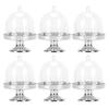 12 Set     Box Cake Stand Cupcake   Display Plate with Lid Party Supplies