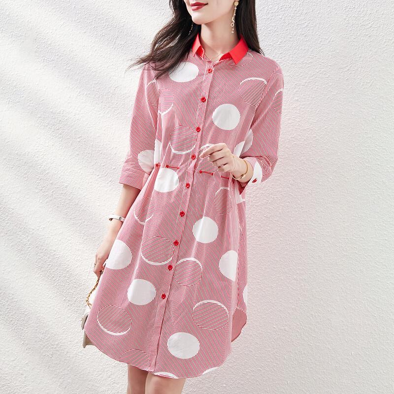 Srcr Minimalist Loose Fit Shirt Dress S