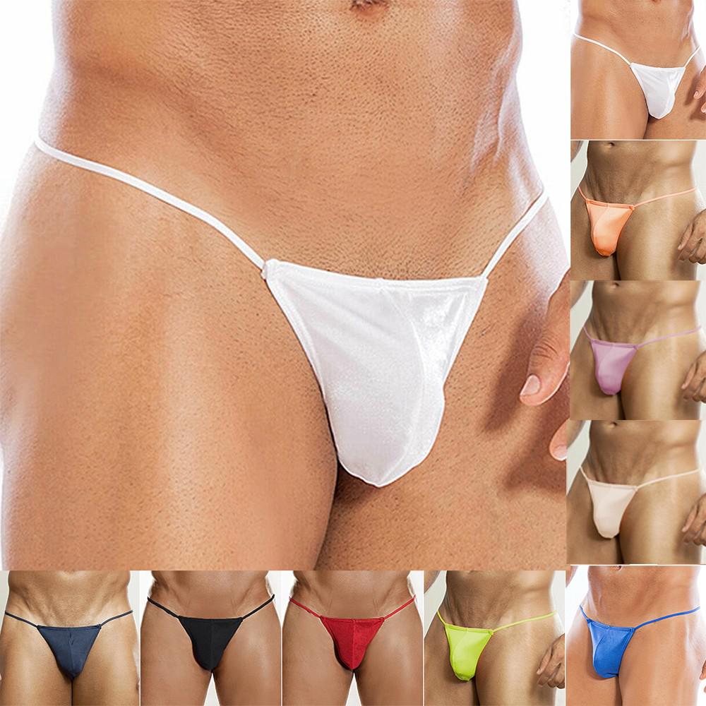 Bikini Boxer Briefs Mens Thong Underwear Comfortable Lace