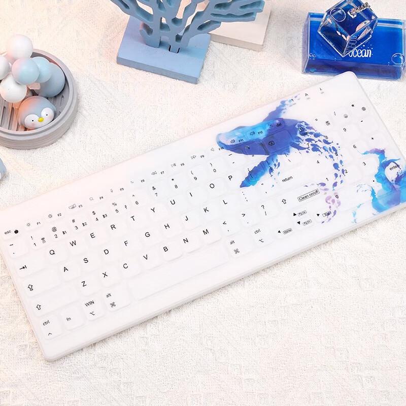 Double Shell C96 Tri-Mode Multi-System Silent Keyboard