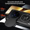 KEYSION Custodia Magnetica per Telefono per VIVO X200 Pro 5G Protezione Fotocamera a Scorrimento Supporto Verticale Anello a 360° Cover Antiurto per VIVO X200