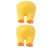 Cartoon Animal Toothbrush Holder Cute Wall Mounted Kitchen Bathroom Utility Hanger for Hanging Towel Key Hat Duck Tail