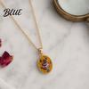 Comfortable Everyday Necklace Vintage Floral Pendant Necklace Women Boho Charm