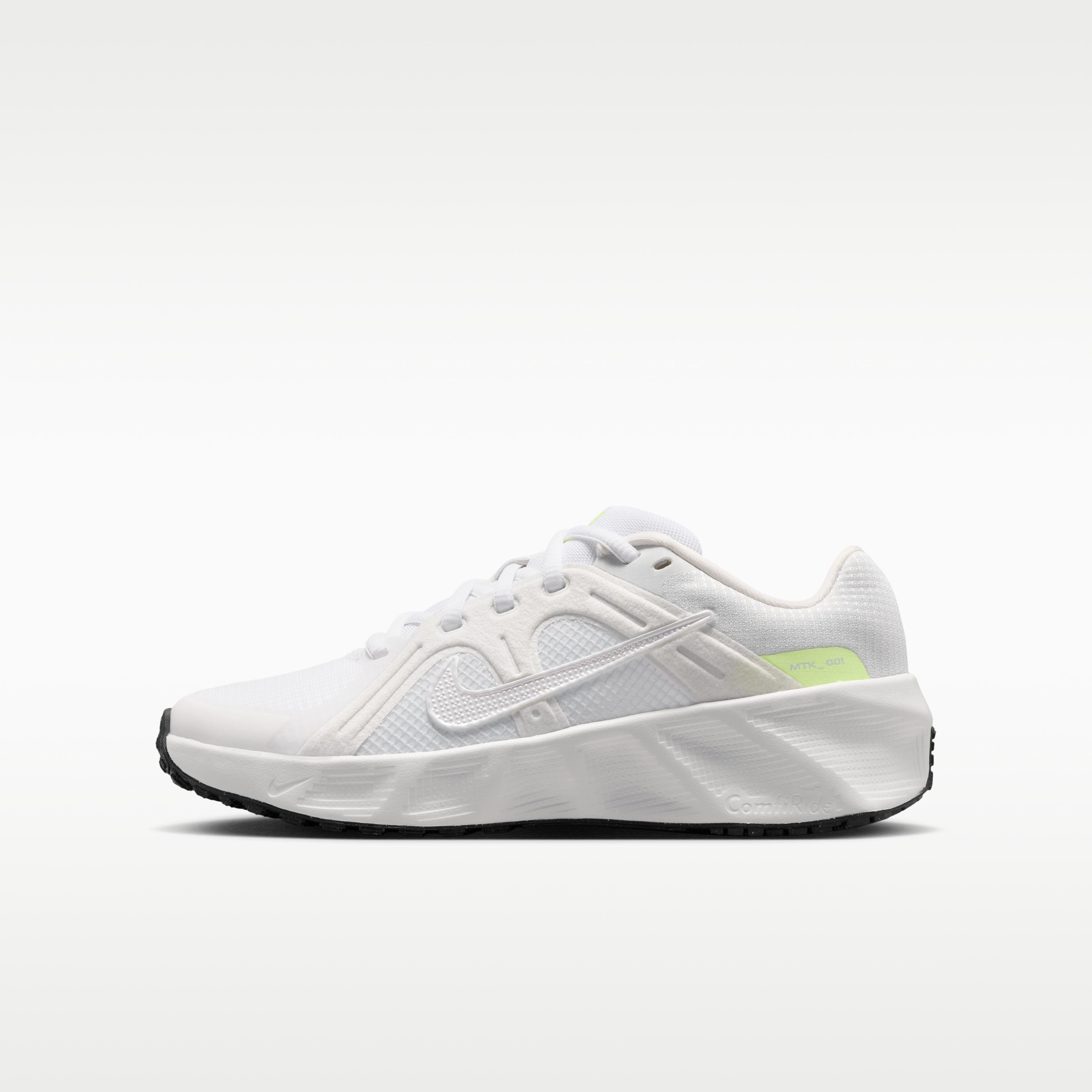 Nike Metro Tek White Metallic Summit White (GS) 37.5