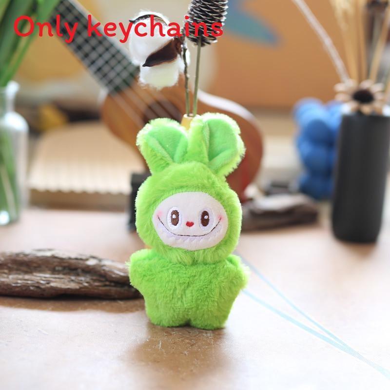 Labubu Plush Keychain With Super Soft Short Plush For Bag Decoration And Gift Ideas