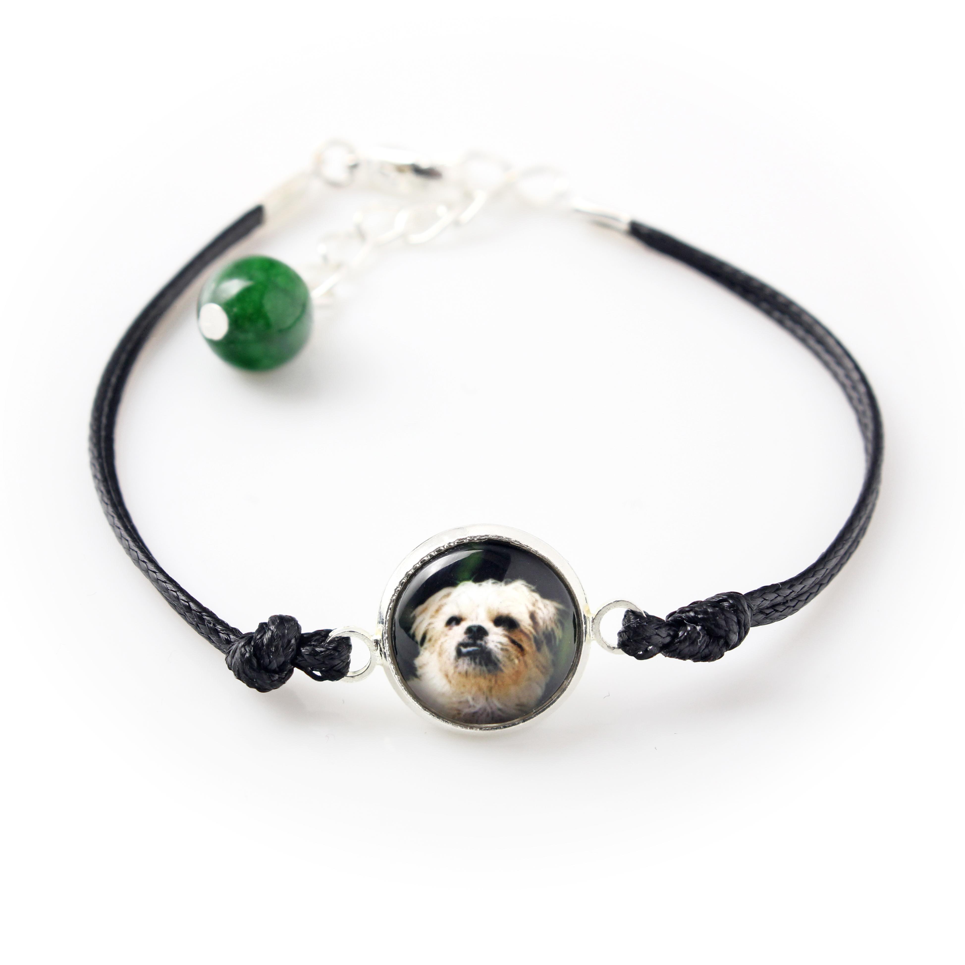 

Griffon Bruxellois, Brussels Griffon - bracelet with your photo handmade, unique jewelry from the Art-Dog brand