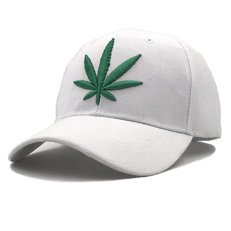 Baseball Cap For Men Women With Embroidered Maple Leaf Summer Outdoor Casual Adjustable Polyester Hat