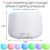 Multi-Function Essential Oil Diffuser 300ML Colorful Night Light Aromatherapy Humidifier With Remote Control & 3 Bottle Gift Set