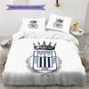 Club Alianza Lima Pattern Bedding Quilt Set Home Decoration Gift (1 * Duvet Cover + 2 * Pillowcase Without Core)