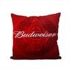 B-Budweisers Pillow Case For Car Sofa Decorative Home Double-sided Print Plush Square Throw Pillow Cushion Cover