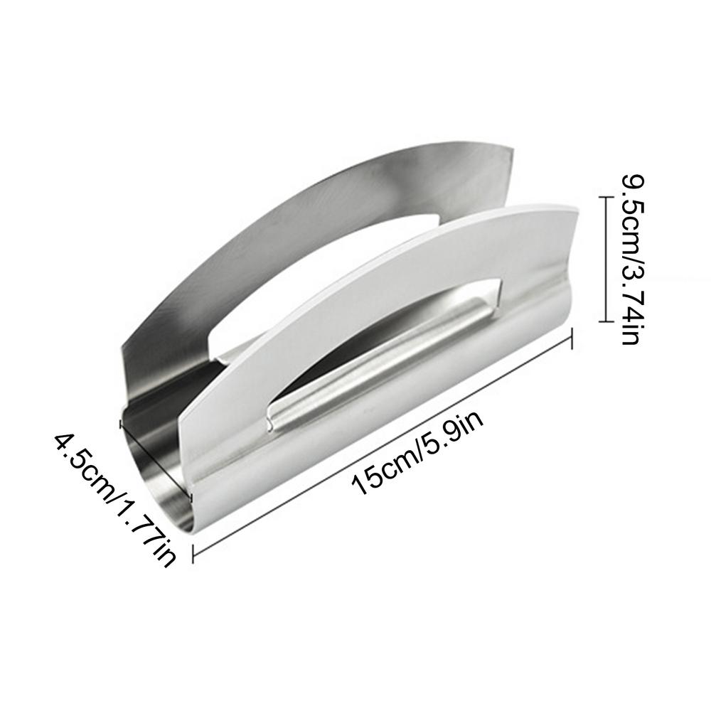 

Измельчитель овощей из нержавеющей стали, двухсторонний измельчитель лука, измельчитель овощей, кухонный гаджет для овощей и фруктов CHINA серебряный