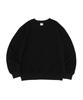 ANALOG MOOD Soft Plain Sweatshirt (Black)