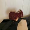 Retro Chic Small Square Handbag For Women Stylish Pu Material Fall Colors