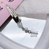 Metallic Style Hairpin for Sweet Girls Cute Butterfly Pendant Charm Hair Barrettes Aesthetics Bangs Hair Accessories