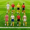Soccer Fan Collectible Figures With Pvc Material For Desk Decor And Gift For Football Enthusiasts