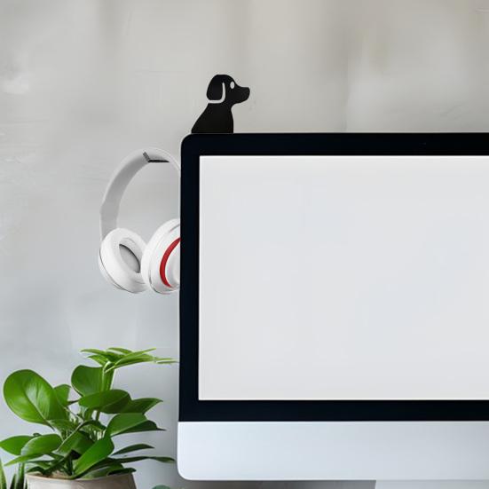 Kopfhörer-Aufhänger, Welpen-Schwanzhaken, robuste Konstruktion, starke Tragfähigkeit, dekorativer Aufhänger, Headset-Organizer