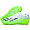 2025 Seamless Fly-woven Football Shoes Men's Low-top Long Nails Grass Broken Nails Youth Student Training Sports Shoes