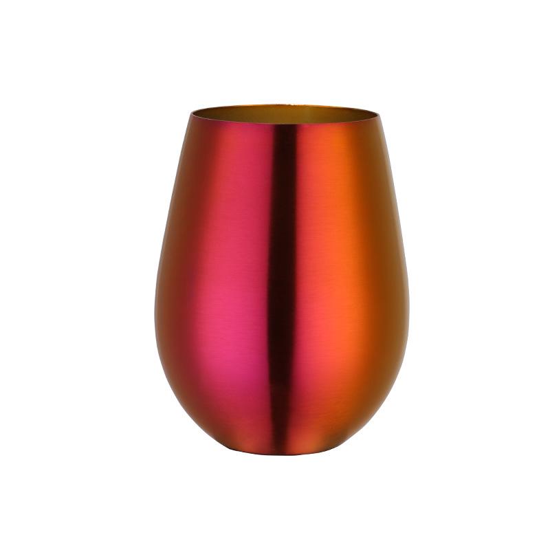 Creative 304 Stainless Steel Beer Mug - 500ml Large Capacity for Home and Bar Use