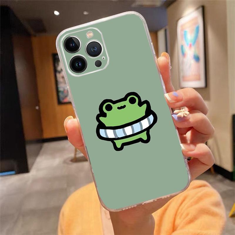 Phone Case For iphone 17 Air 17 Pro Max 16 15 14 13 Pro Max 15 16 Pro 15Plus Frog