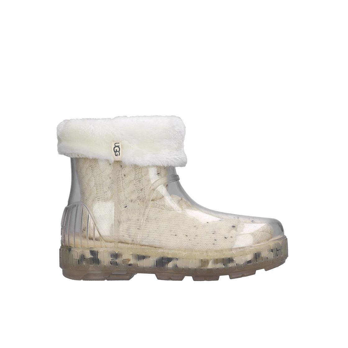 UGG Drizlita Прозрачные ПУ Короткие Снежные Сапоги Женские сапоги 1125732-NAT 38