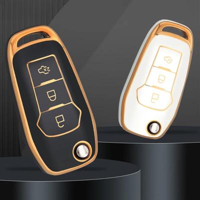 Kryt pouzdra na klíče TPU pro Ford Fusion Fiesta Mondeo Ecosport Kuga Escort Everest Ranger F150 Příslušenství k přívěsku na klíče