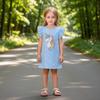 Girls Summer Cartoon Dress Stylish and Trendy Kids Dress