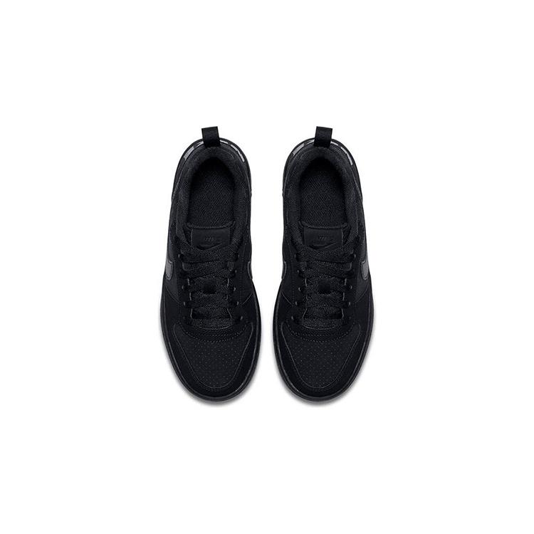 (GS) Nike Court Borough Low Shoes Black Kids' 839985-001