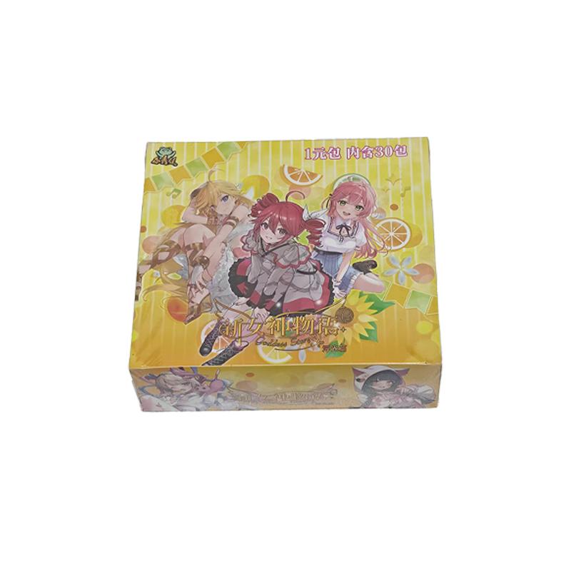 Kleiner Frosch Neue Göttinnen-Geschichte Sammelkarten Eine Box enthält 30 Kartenpackungen Wunderschönes Anime-Stil Geschenk Spielzeug Sammlerstücke