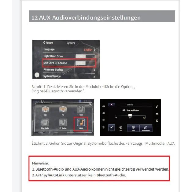 Wireless Carplay Android Auto pour KIT For Cristaux SMEG Picasso C4 C5 DS4 DS3 DS5 308 508 5008 3008 Accessory Multimedia