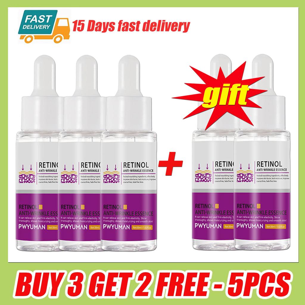 Retinal  Firming Wrinkle Face Serum Lifting Fade Fine Lines Shrink Pores Remove Dack Spots Beauty Skin Care Products