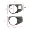 For Volkswagen Golf 7 Gti Mk7 2013-2019 Carbon Fiber Auto Headlight Switch Decoration Frame Cover Trim Sticker Car Accessories