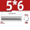 304 Stainless Steel Slotted Spring Pin, Cylindrical Shaft Pin, Locating and Hollow Pin (M5-M12)