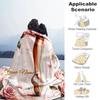 1PC Custom Name Ballerina's Graceful Pose Flannel blankets Patterns Throw Blanket All-Season Soft Gift for Couch, Bed, Camping gifts